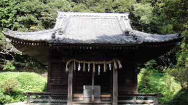 白山神社社殿2