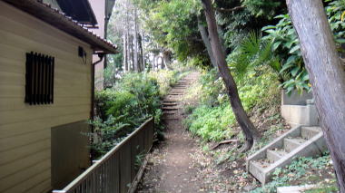 木曽塚への道4
